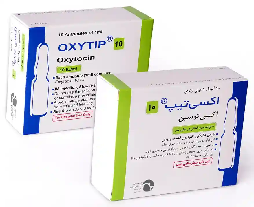 تصویر OXYTIP 10U/1ML AMP